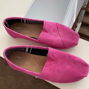 TOMS Alpargata corduroy slip-on PINK
